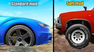 Standard Mud vs Soft Mud (DSC Mud) - Beamng drive