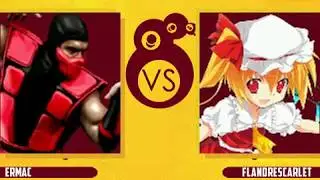 (M.U.G.E.N) Ermac UMK3 VS Flandre Scarlet (Vore)