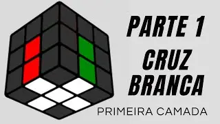 How to solve RUBIK's CUBE 3X3 - Part 1 - White Cross #cubomagico #cubomágico