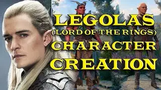 Baldur's Gate 3 - Legolas (Lord of the Rings) Character Creation