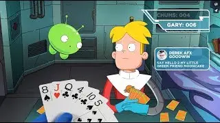 GLOW & TBS Final Space  Cards With Gary