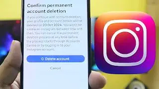 How to Delete Instagram Account Permanently 2024 (English)