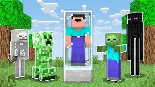 МОНСТРЫ ПОЙМАЛИ НУБА В ЛОВУШКУ МАЙНКРАФТ ! НУБИК И ТРОЛЛИНГ В MINECRAFT Дак Плей