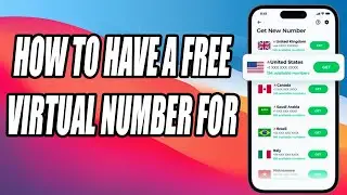 How to HAVE a FREE VIRTUAL NUMBER for WhatsApp (2025) Create Free Virtual Number for WhatsApp