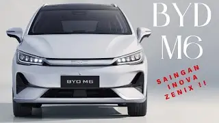 Harga Mobil MPV listrik BYD M6 Belum Punya Lawan