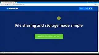 How to share files using mediafire