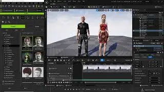 Export Character Creator 4 Character with Animation into UE5!