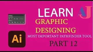 How To Use Pathfinder Tool In Adobe Illustrator part 12