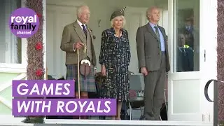 King and Queen Revel in Tradition at Braemar Highland Games