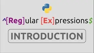 RegEx in  Python (Part-1) | Introduction