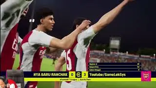 eFOOTBALL 2025 PS5 Live Online Matches Dream Team Arsenal Duo GOAT Ronaldo-Messi