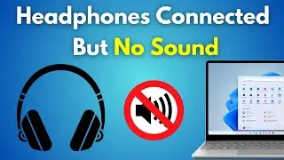 Headphone Connected But No Sound | Headphone plugged in but No Sound