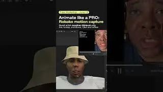 Animate Like a Pro: Winbush x Rokoko Motion Capture | Live Event | Link in Description