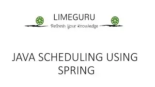 Java Scheduler Using Spring - Fixed & Cron Scheduling - Working Code Demo