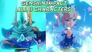 Genshin Impact Gameplay Android 2019 ( All Characters )