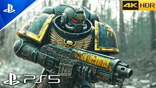 (PS5) Warhammer 40K New Gameplay Demo | ULTRA Realistic Graphics [4K 60FPS HDR] Space Marine 2