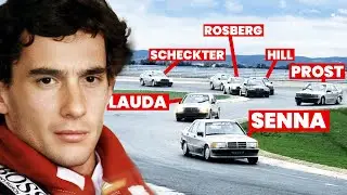 When F1 Drivers Raced the SAME CARS (And SENNA Won)