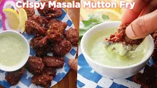 Yummy Masala Mutton Fry Recipe !