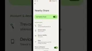 Pixel: How to turn on Nearby Share