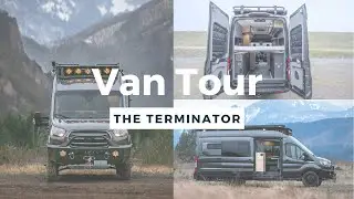 Explore The Terminator: A Custom Ford Transit 148” XL Built for Adventure | Limitless Van