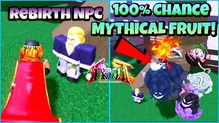 How to Rebirth/Find Rebirth NPC (Guaranteed Mythic) in Fruit Battlegrounds