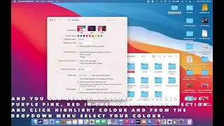 HOW TO CHANGE THE ACCENT AND HIGHLIGHT COLOUR IN MACOS BIG SUR 11.2