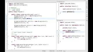 Java Tutorial: Generics with Lower and Upper Bounds