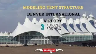 Modeling tent structure|3D's Max Tutorials