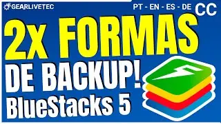 Como FAZER 2x Tipos de BACKUP do BlueStacks 5 e como RESTAURAR O BACKUP do BlueStacks 5 - 2023