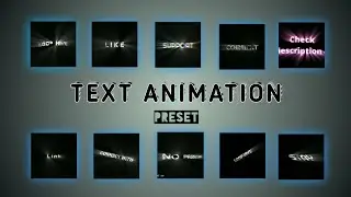 Top 10 🔥Alight Motion Text Animation Presets |AlightMotion Preset Download Free 10 text presets| (1)