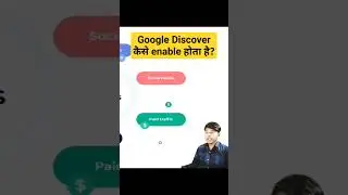 Google discover kaise enable hota hai? ⬆️⏫ #blogging #websitetraffic #seo #trending #easyblogging