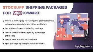 StockUpp - Shipping Packages For WooCommerce By Techspawn