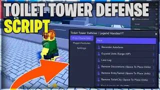 [🗺️EP 62] Roblox Toilet Tower Defense Script Auto Farm Auto Place & Upgrade Pastebin 2023