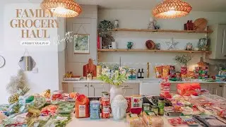 GROCERY HAUL & MEAL PLAN FOR A FAMILY OF FIVE | SEPTEMBER 2024