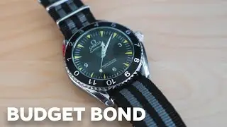 JAMES BOND On A Budget - (Fake) Omega Seamaster Replica Review (AliExpress)