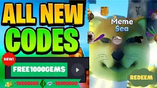 *NEW CODES* ALL WORKING CODES FOR MEME SEA SEPTEMBER 2024 | ROBLOX MEME SEA CODES