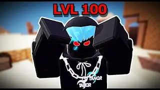 I Played with a level 100 player in Roblox Bedwars