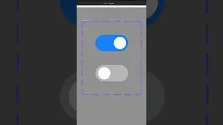How to create a Toggle/switch button in Figma. 