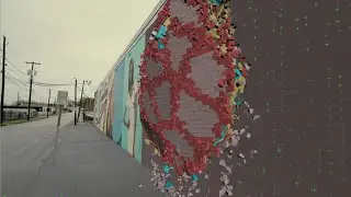 Houdini footage wall destruction