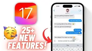 iOS 17 FULL Overview HANDS ON! // 25+ HUGE New Features! // EVERYTHING You Need To Know About iOS 17