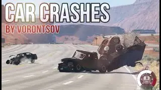 Truck driver fell asleep! BMW m5 e60 crashed, FORD F-150 RAPTOR destroyed, driver died! BeamNG.drive