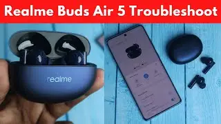 How to connect, reset, dual pair on Realme Buds Air 5 Earbuds