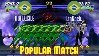 FT5 @umk3: MR LUCILE (BR) vs LinRock. (BR) [Ultimate Mortal Kombat 3 Fightcade] Oct 25