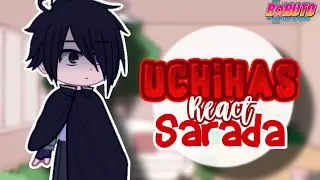 [🇧🇷/🇺🇸] Uchihas react Sarada timeskip // Part 2 // GACHA