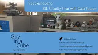 SSL Security Error with Data Souce