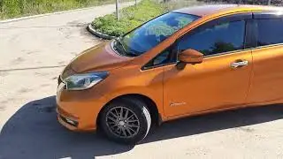 Продажа мандаринового Nissan Note e-POWER. Краткий обзор для продажи. г.Тольятти