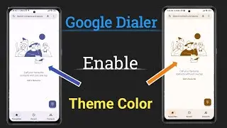 google dialer & Messages theme colour change | how to change theme in dialer and messages