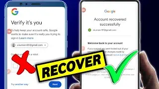 Verify It's You Google Account Problem | Verify It's You Problem