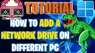 How To Add A Network Drive To Another Computer -  Add Network Location #windows11 #homelab #network