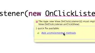 ANDROID TUTORIAL The Next Development